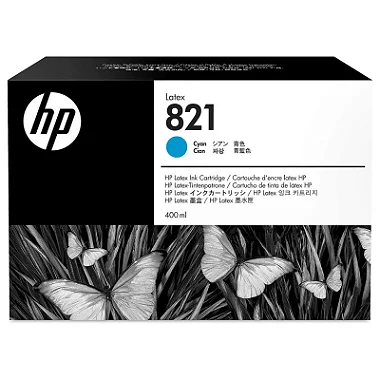 Cartucho Hp Ciano Latex 821 400 ml G0Y86A