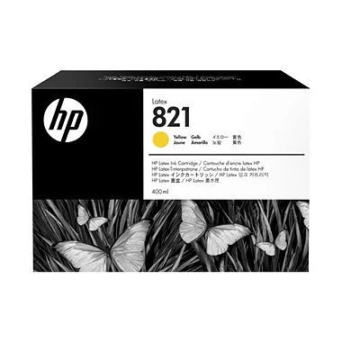 Cartucho Hp Amarelo Latex 821 400 ml G0Y88A