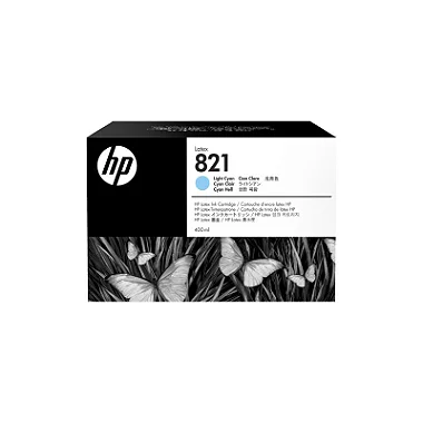 Cartucho Hp Ciano Claro Latex 821 400 ml G0Y90A
