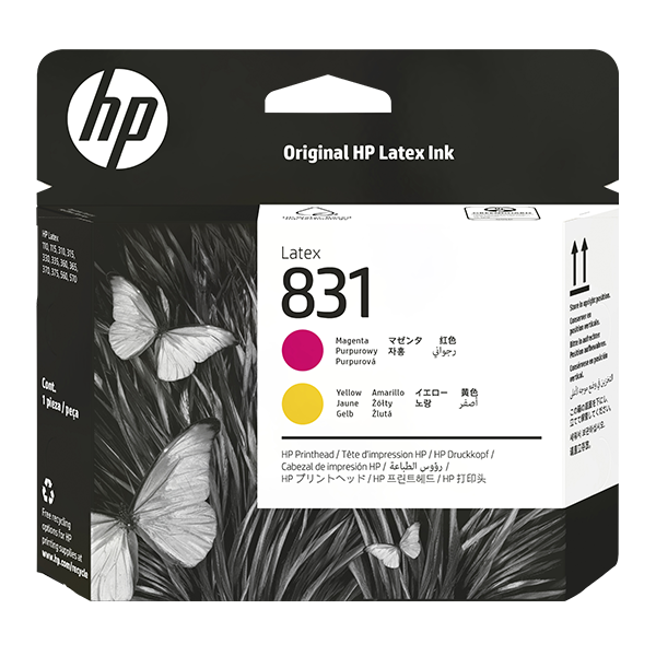Cabeça de Impressão Hp Latex 831 Magenta e Amarelo CZ678A