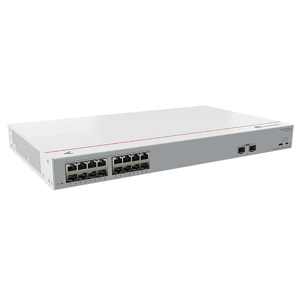 Switch Huawei 16 Portas Gigabit PoE+ - 2x SFP Layer 2 S110-16LP2SR 98012197
