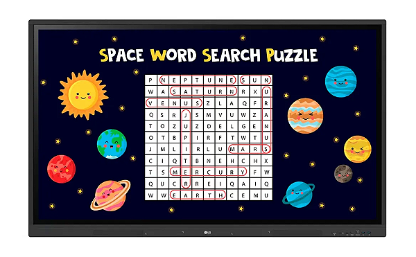 Lousa Digital Interativa LG 55", 4K, 40 Pontos , Android, 55TR3DK-BM