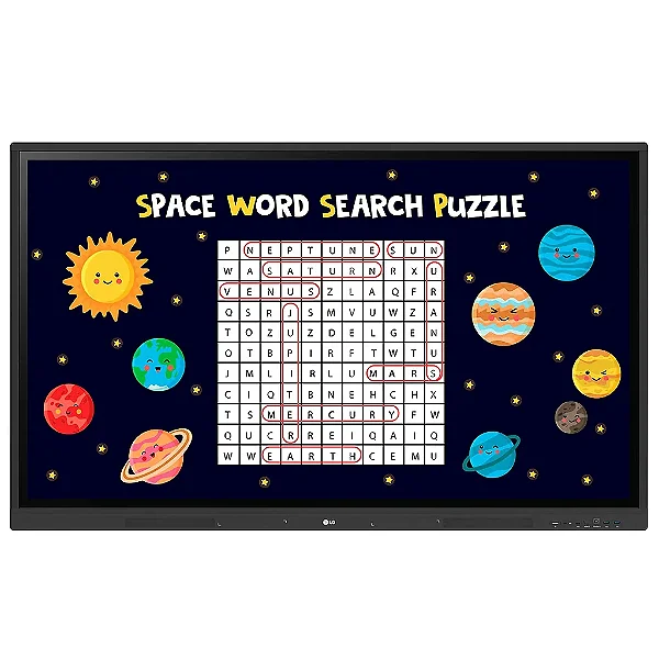 Lousa Digital LG Interativa 98" Ultra HD 98TR3DK-B