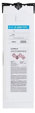 Cartucho Tinta UV Roland D-UAP-7 Ciano Bag 750ml - UG-642