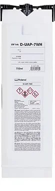 Cartucho Tinta UV Roland D-UAP-7 White Bag 750ml - UG-642