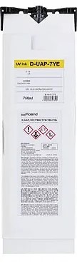 Cartucho Tinta UV Roland D-UAP-7 Yellow Bag 750ml - UG-642