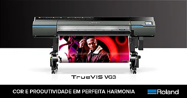 Impressora com recorte Roland VG3-540 - 137cm - 08 cores