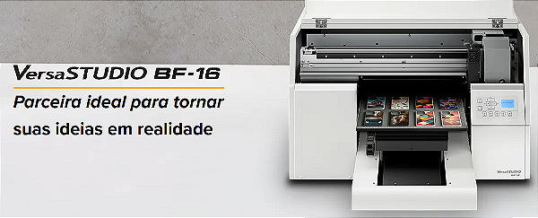 Impressora UV de mesa Roland VersaSTUDIO BF-16 A3