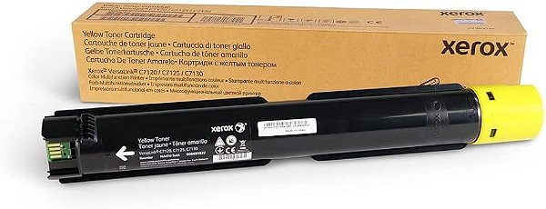 Toner Xerox Amarelo VersaLink C7120 C7125 C7130 18500pgs 006R01831