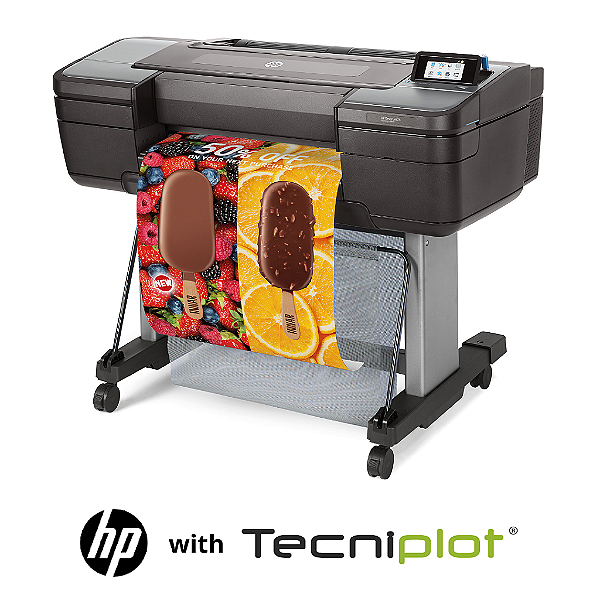 Plotter HP DesignJet Z6 24pol A1 - T8W15A#B1K "sob encomenda"