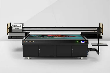 Impressora Industrial Roland UV de mesa plana - EU-1000MF