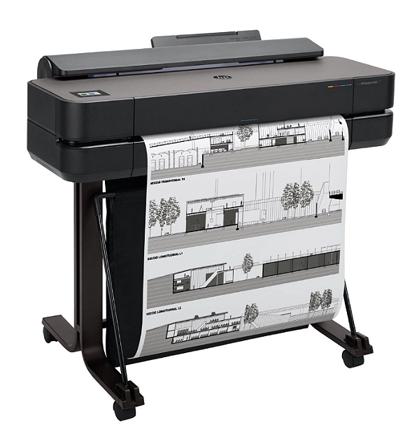 Impressora Plotter HP DesignJet T650, 24", Jato de Tinta, A1, Wi-Fi, Bivolt - 5HB08D
