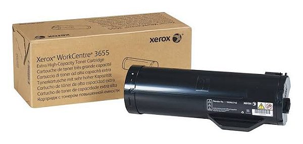 Toner Original Xerox WorkCentre 3655 106R02741 106R02740 25.9k