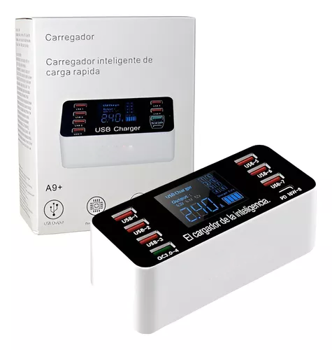 USB Charger 8 portas  A9+