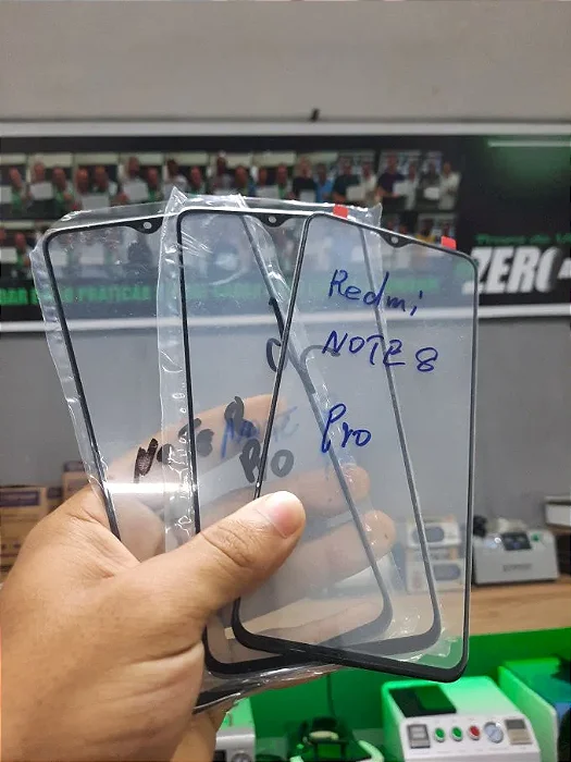 VIDRO REDMI NOTE 8 PRO SEM OCA