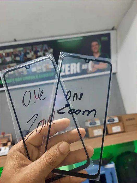 VIDRO MOTO ONE ZOOM SEM OCA