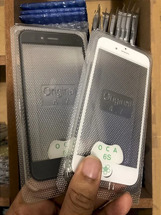 VIDRO IPHONE 6S COM OCA