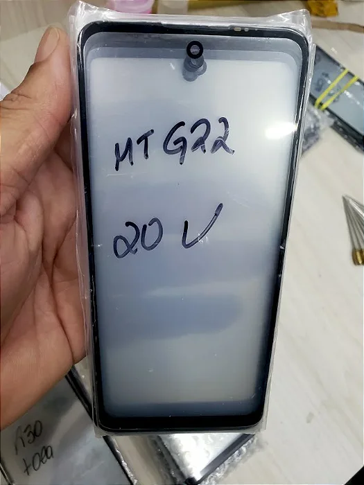 Vidro Moto E32/ G22 Com Oca