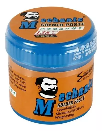 Solda em pasta Mechanic 138º 60g 1388