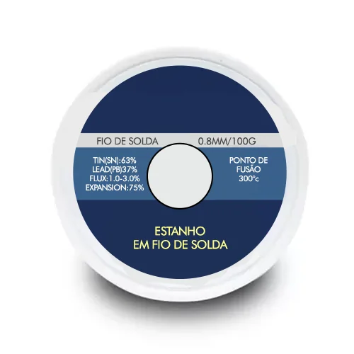 Fio de solda estanho Cobix 1mm