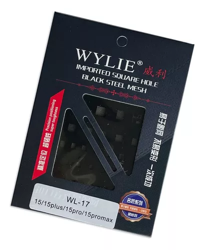 Stencil Black Wylie iPhone