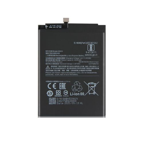 Bateria Redmi Note 9S BN55 Original China
