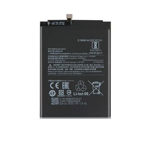 Bateria Redmi Note 9s Homologada
