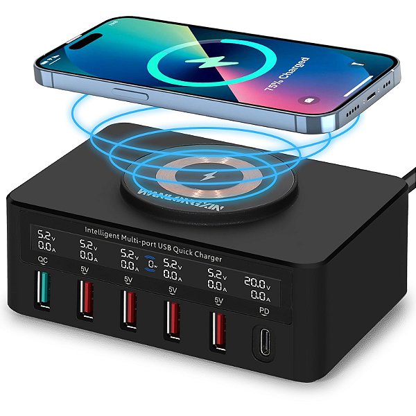 USB Charge 6 portas 818M