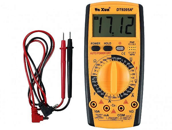 Multimetro Digital CHY DT-9205A+