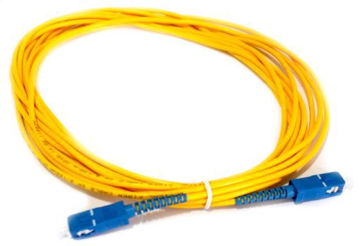 Cordão Sc(upc) Sc(upc) 3mm Sm Simplex Lszh - 2mts  Pct c/10unidades