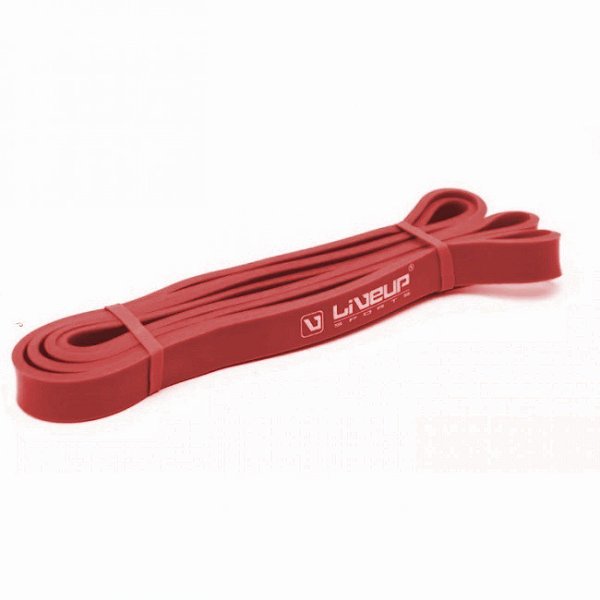 Super Band LiveUp Vermelho Intensidade Super Leve 13mm