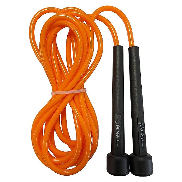 Corda de Pular PVC Hidrolight Laranja e Preto