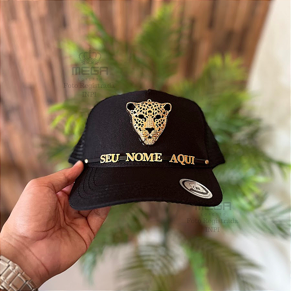 Boné Onça Nome Personalizado
