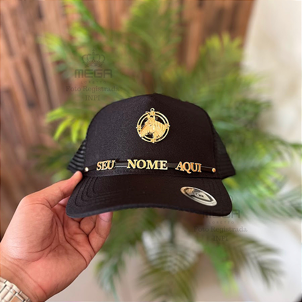 Boné Cavalo 1 Nome Personalizado