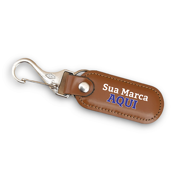 Chaveiro de couro Personalizado