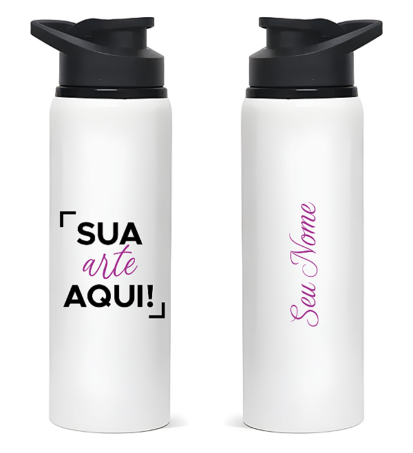 Squeeze de alumínio personalizada