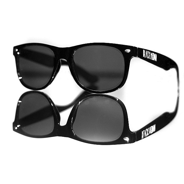 Óculos de Sol Black Media - Preto Brilhante