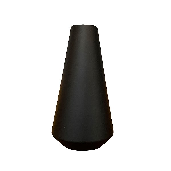 Vaso Cone M Preto