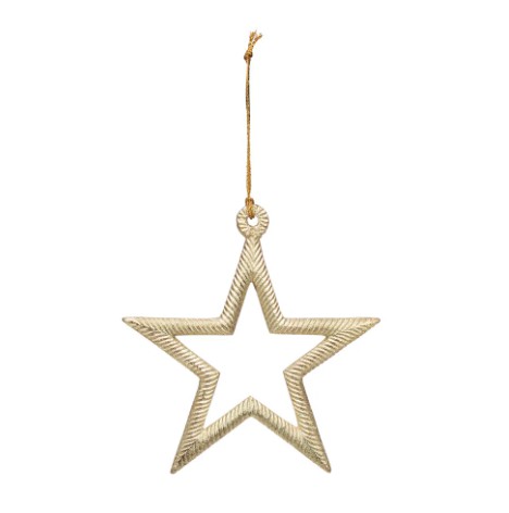 Enfeite Natal pendurar Estrela