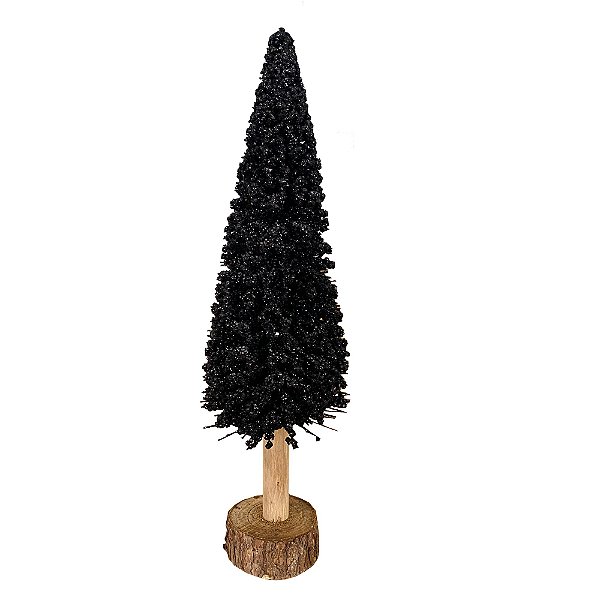Árvore de Natal Decorativa Preta
