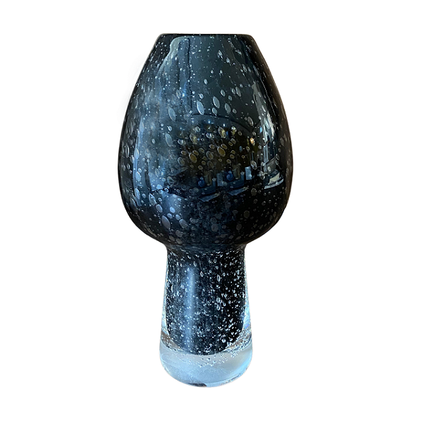 VASO DE VIDRO PRETO