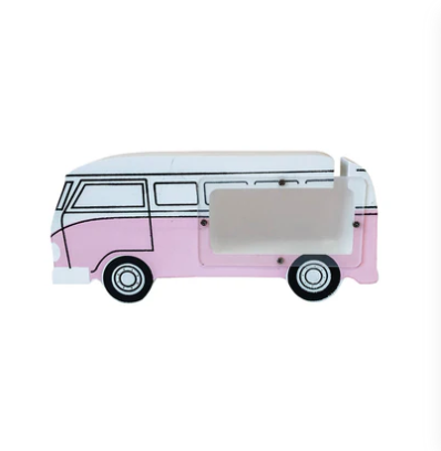 Cofre Kombi Rosa