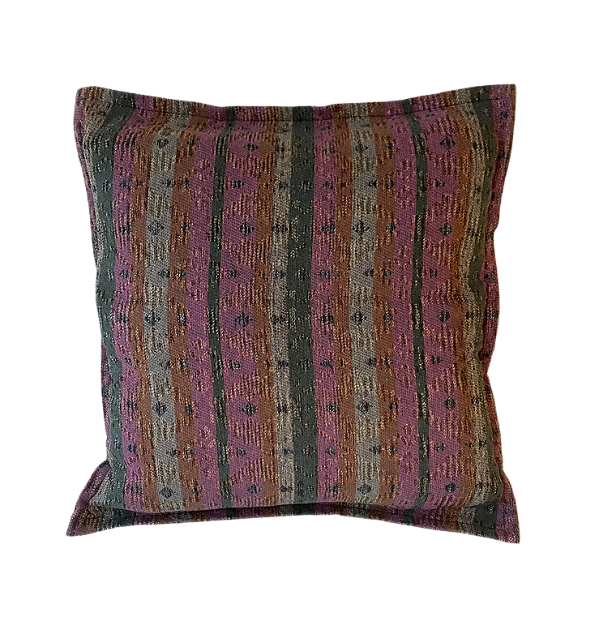 CAPA DE ALMOFADA ESTAMPADA PERUVIAN LILÁS 50CM X50CM