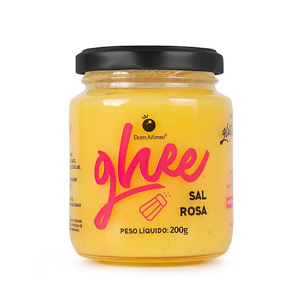 Manteiga Ghee sabor Sal Rosa