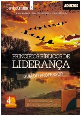 PRINCÍPIOS BÍBLICOS DE LIDERANÇA PROFESSOR ADULTOS CRISTÃ EVANGÉLICA SERVIÇO CRISTÃO