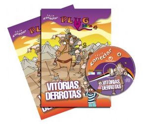 VITÓRIAS E DERROTAS KIT PROFESSOR PLUG KIDS CRISTÃ EVANGÉLICA VOL 4