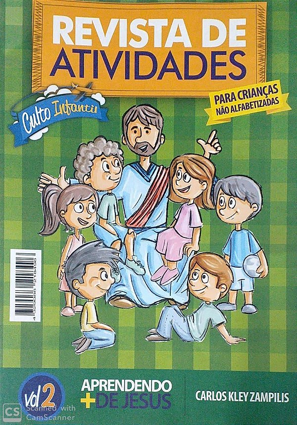 APRENDENDO + DE JESUS CULTO INFANTIL ALUNO NÃO ALFABETIZADAS VOL 2 METODISTA