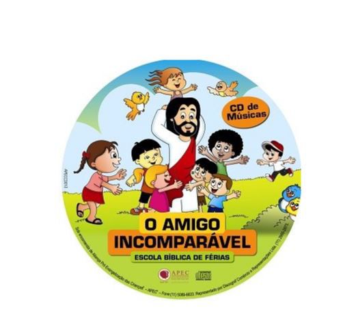 O AMIGO INCOMPARÁVEL MINI EBF LIVRO DIRETOR CD DE RECURSOS APEC
