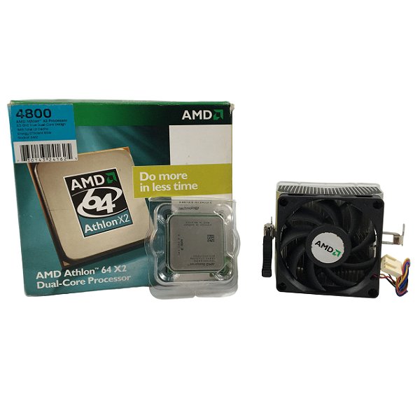 Kit Processador com Cooler AMD Athlon X2 *Usado