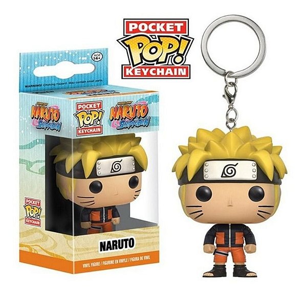 Chaveiro Naruto Pocket Pop! Funko 4,5 Cm *novo